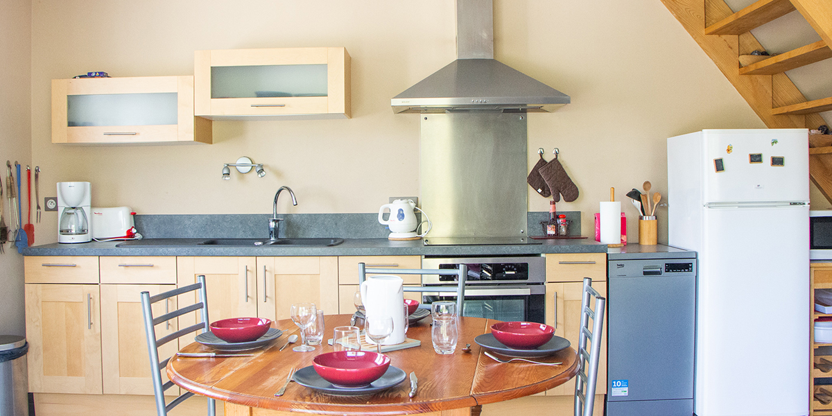 Gîte Joseph & Étienne - La cuisine